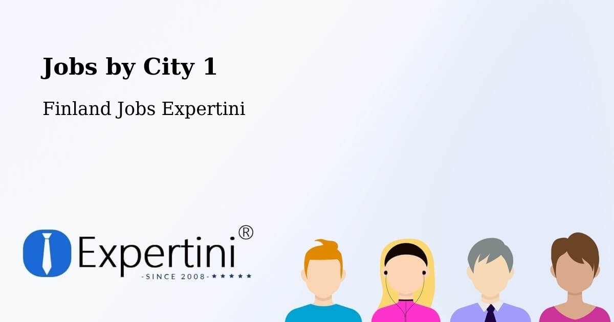 City Jobs in Finland - Expertini